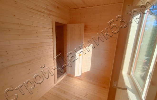 4 Брусовой дом ОД-46, 7х8м, 56 М², Московская область, Красногорский район, п. Ильинское-Усово. (15)